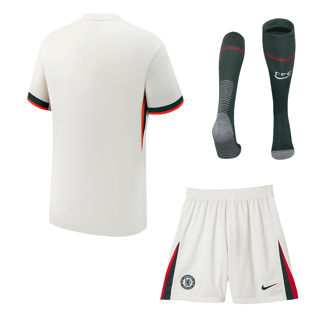 Chelsea Away Custom Full Soccer Kit 2025/26 - bestsoccerstore