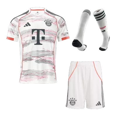 Bayern Munich Away Custom Full Soccer Kit 2025/26 - bestsoccerstore