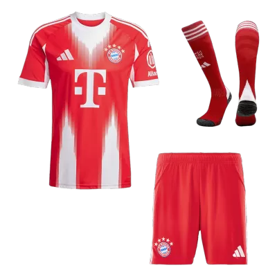 Bayern Munich Home Custom Full Soccer Kit 2025/26 - bestsoccerstore
