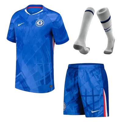 Chelsea Home Custom Full Soccer Kit 2025/26 - bestsoccerstore