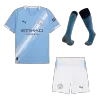 Manchester City Home Custom Full Soccer Kit 2025/26 - bestsoccerstore