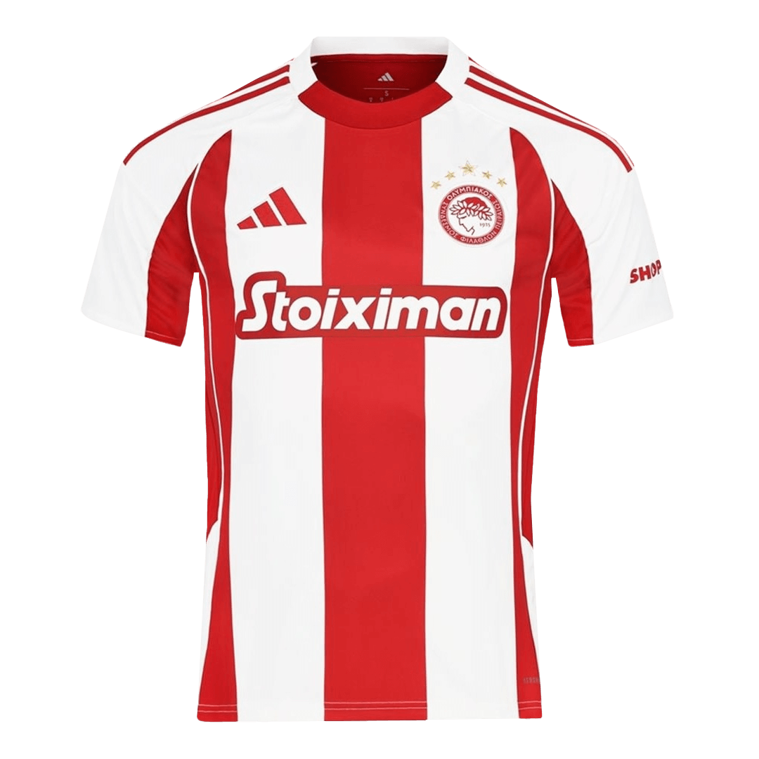 Olympiakos Soccer Jersey Home Shirt 2025/26 - bestsoccerstore