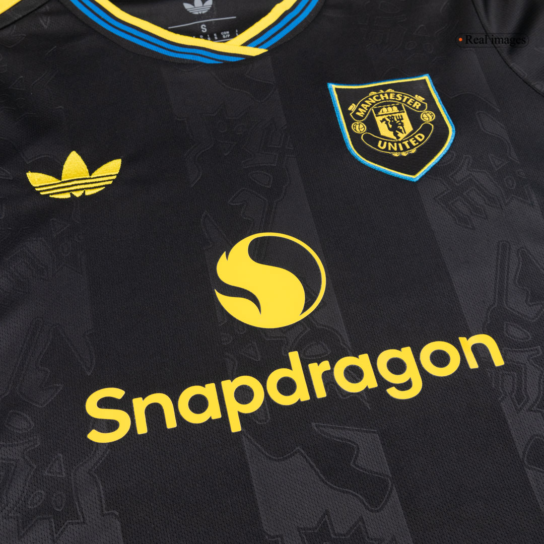 Manchester United Soccer Jersey Third Away Women's Custom Shirt 2025/26 - bestsoccerstore