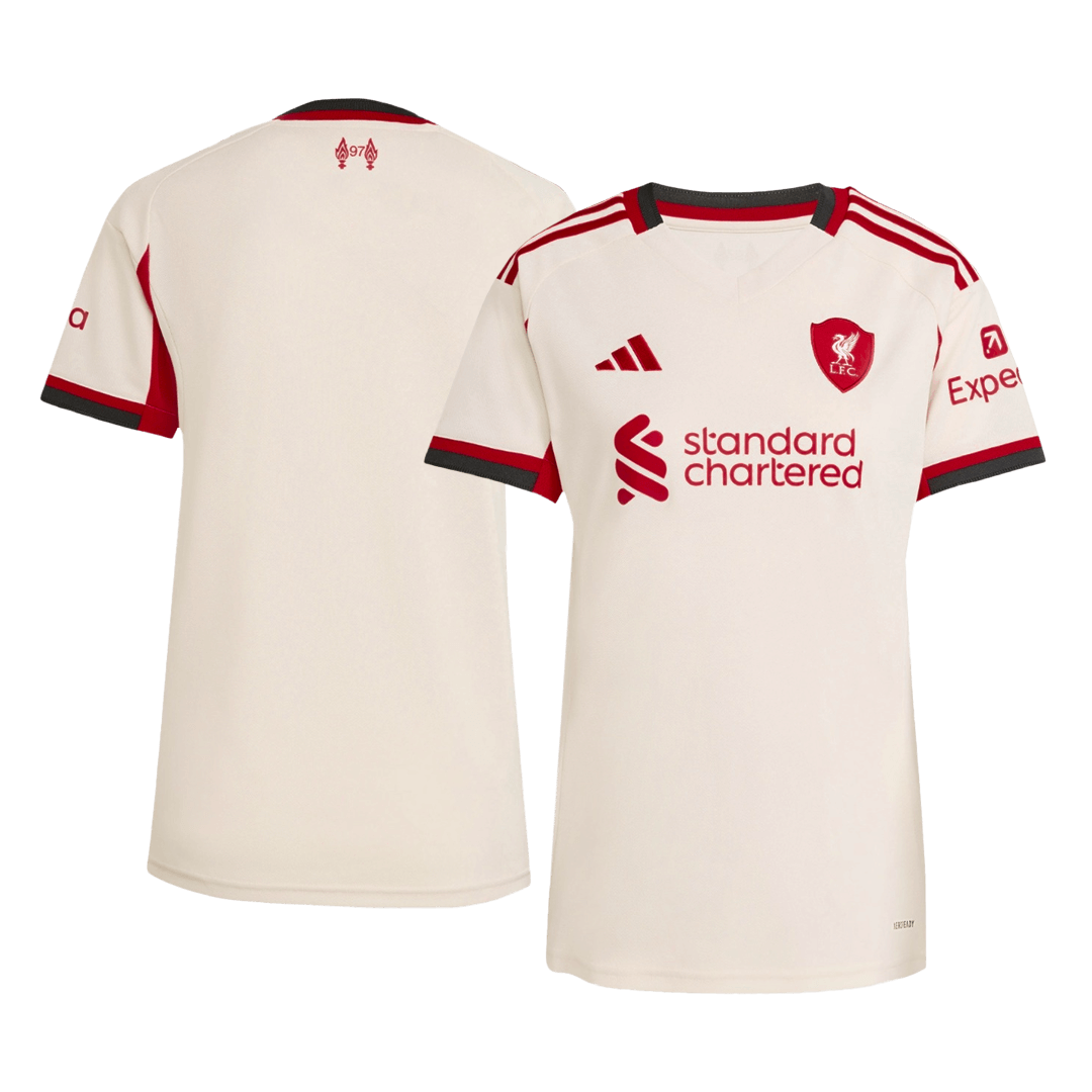 Liverpool Away Soccer Jersey Women's Custom Shirt 2025/26