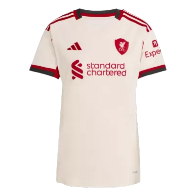 Liverpool Soccer Jersey Away Women's Custom Shirt 2025/26 - bestsoccerstore