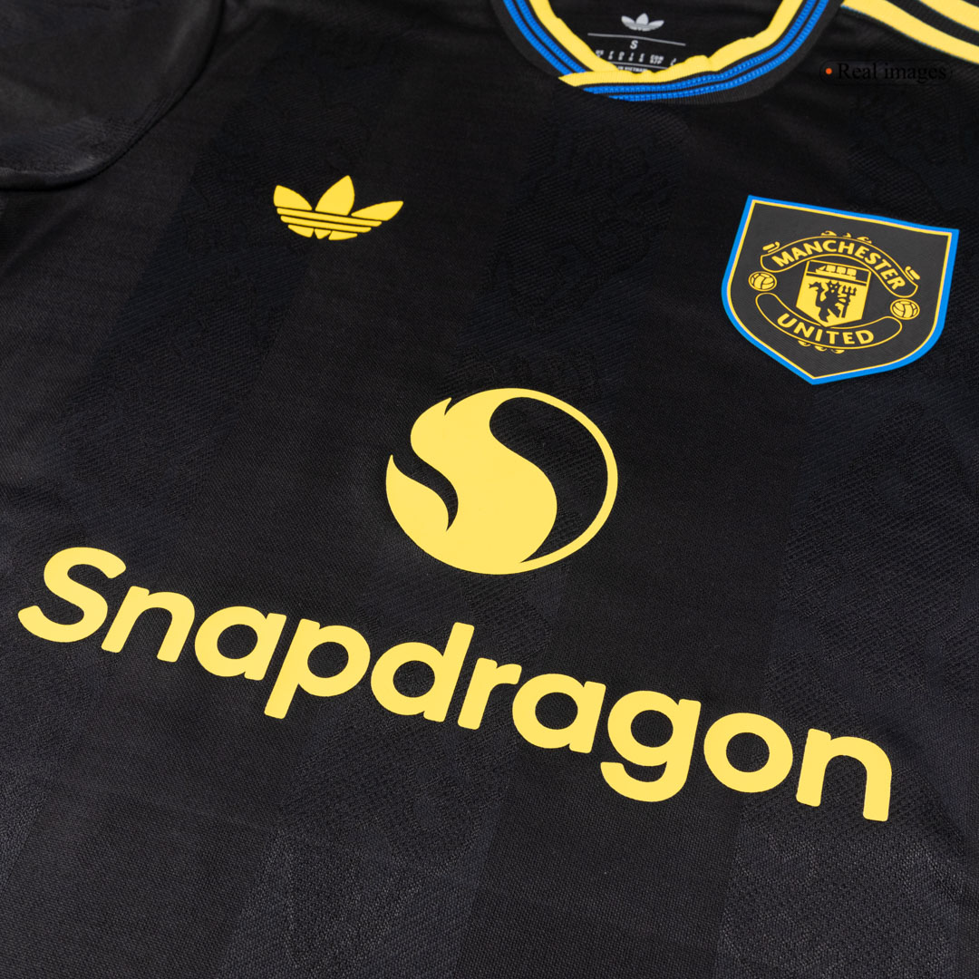 Manchester United Soccer Jersey Third Away Custom Shirt 2025/26 - bestsoccerstore