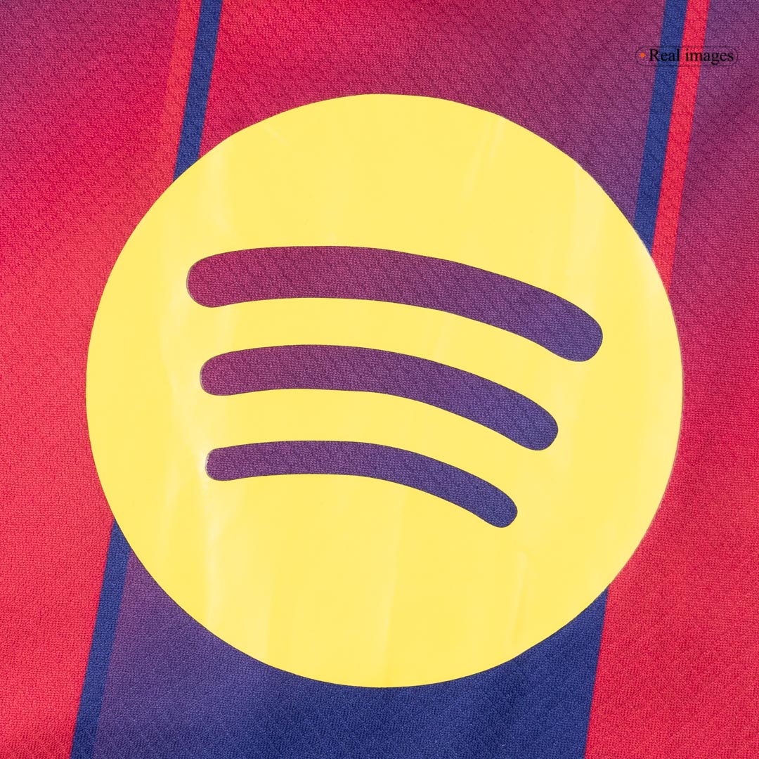 Barcelona Long Sleeve Jersey Home Football Shirt 2025/26 - bestsoccerstore