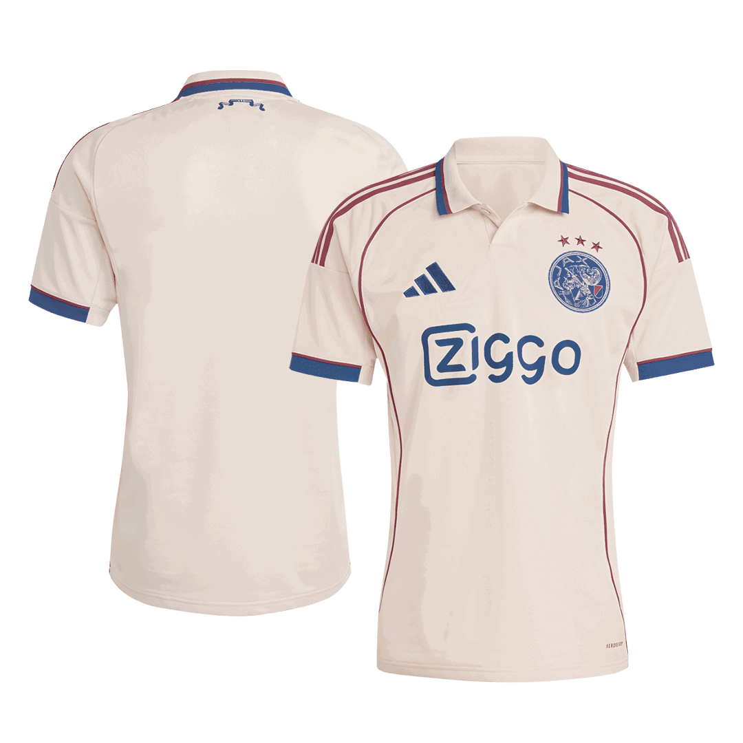 Ajax Soccer Jersey Third Away 2025/26 Custom Shirt - bestsoccerstore