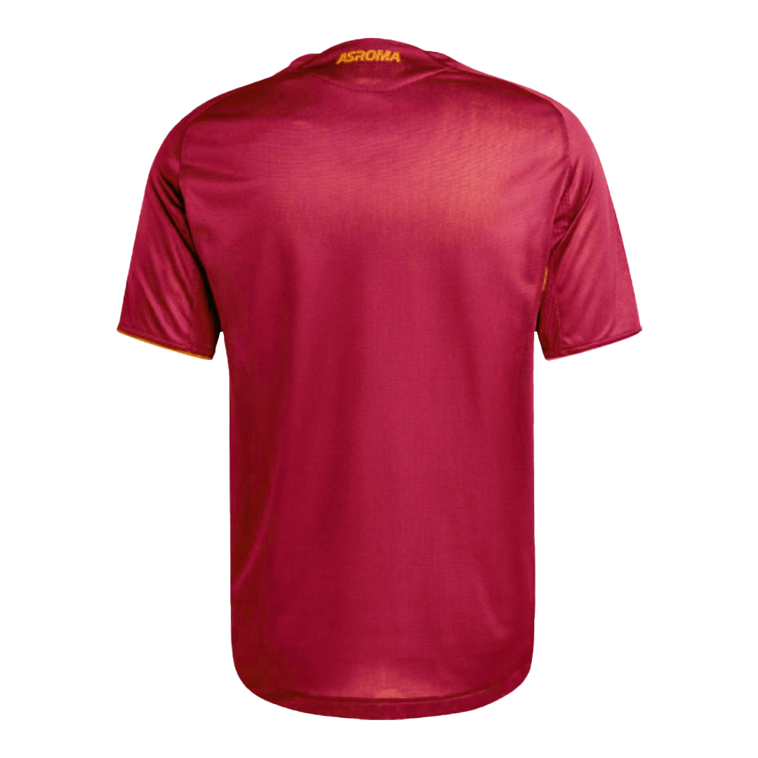 Roma Home Custom Player Version Soccer Jersey 2025/26 - bestsoccerstore