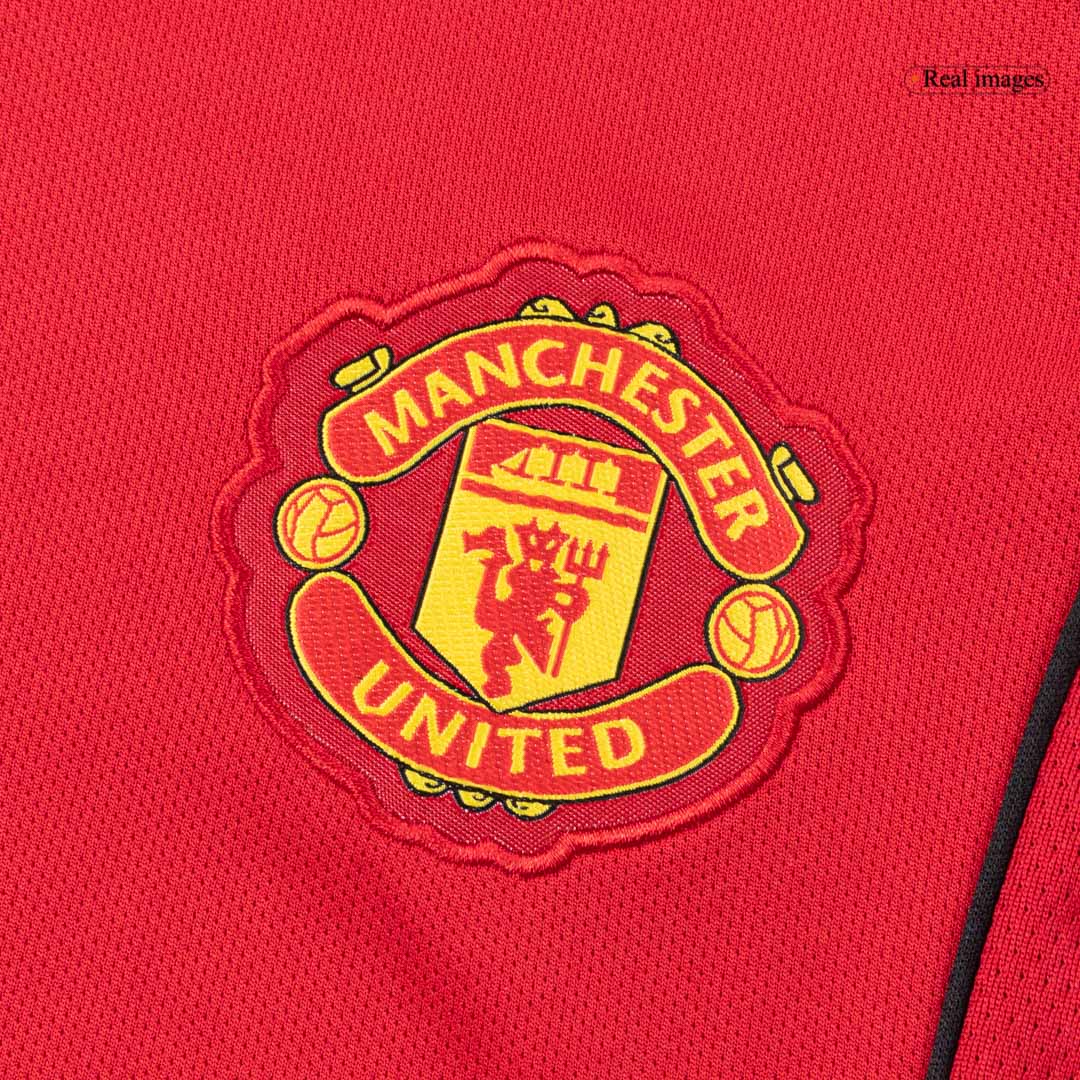 Manchester United Soccer Jersey Home Women's Custom Shirt 2025/26 - bestsoccerstore