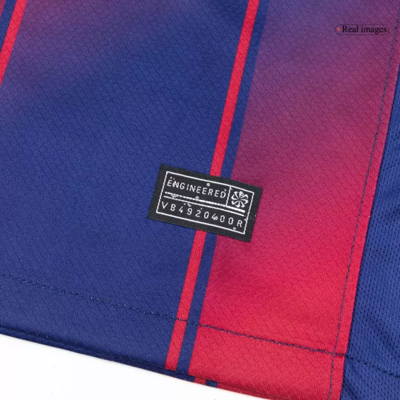 Barcelona Long Sleeve Jersey Home Football Shirt 2025/26 - bestsoccerstore