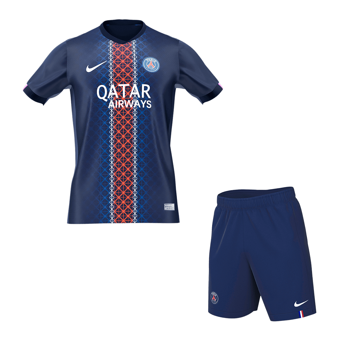 PSG Home Soccer Uniform Kits 2025/26 - bestsoccerstore
