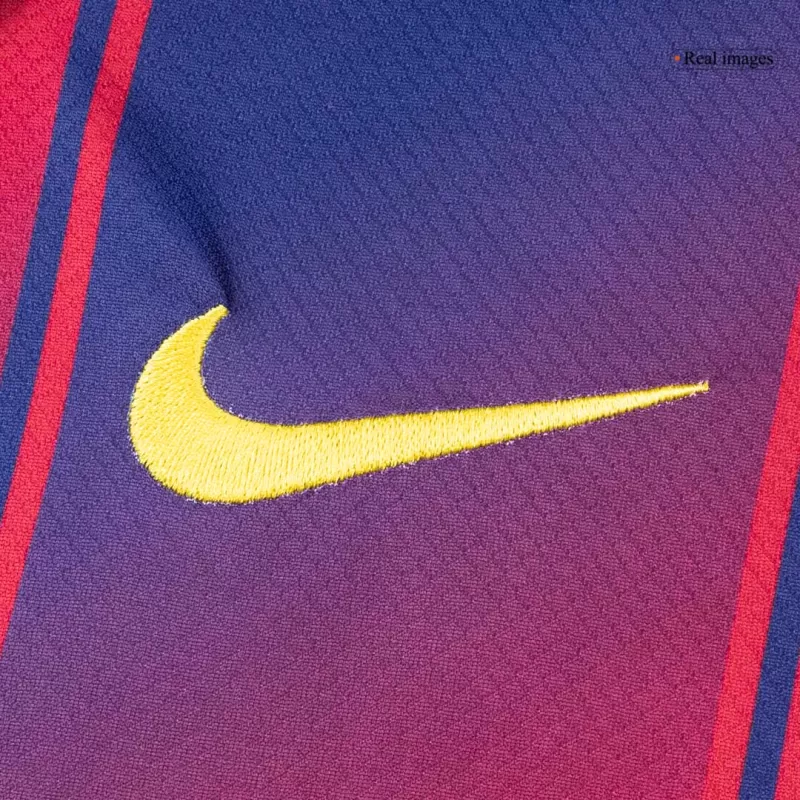 Barcelona Long Sleeve Jersey Home Football Shirt 2025/26 - bestsoccerstore