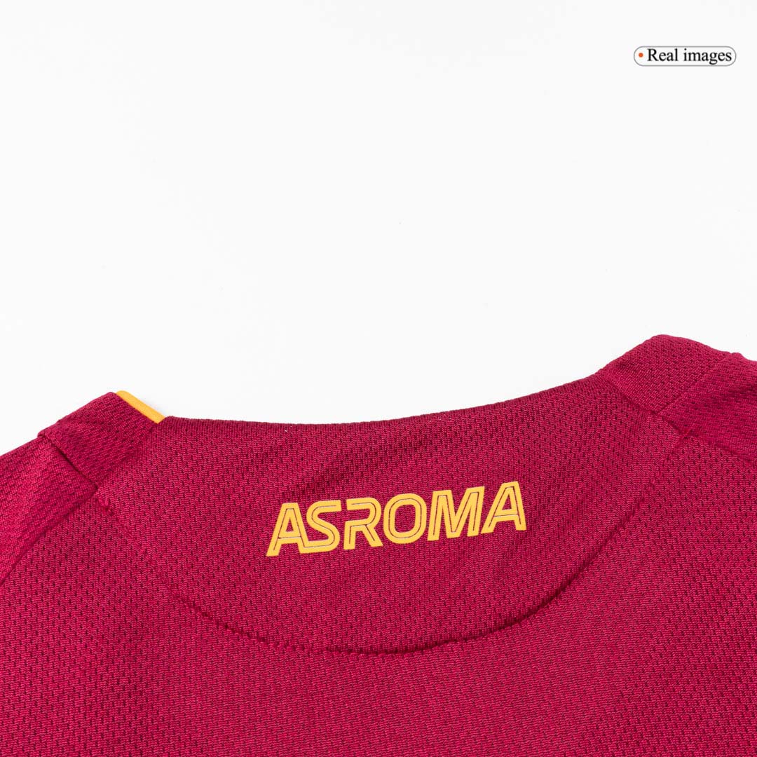 Roma Home Custom Player Version Soccer Jersey 2025/26 - bestsoccerstore