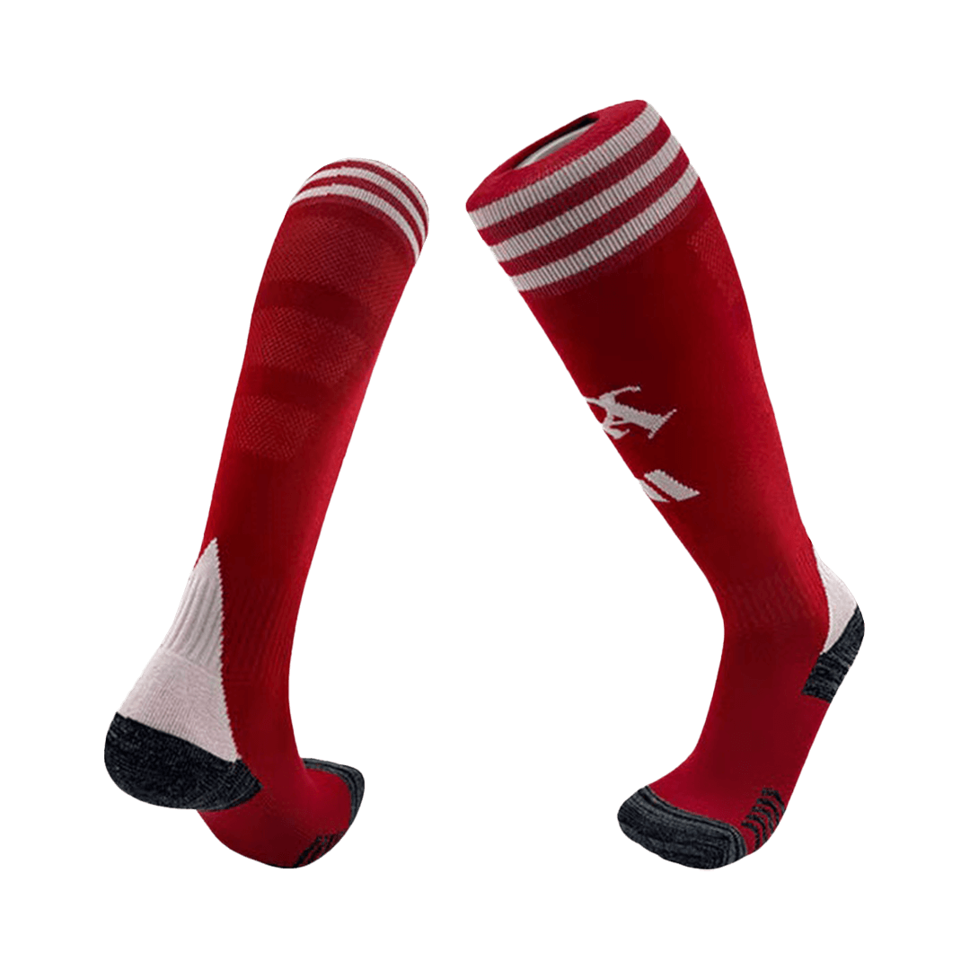 Men's Arsenal Jersey Soccer Home Socks 2025/26 - bestsoccerstore