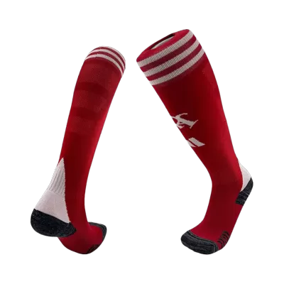 Men's Arsenal Jersey Soccer Home Socks 2025/26 - bestsoccerstore