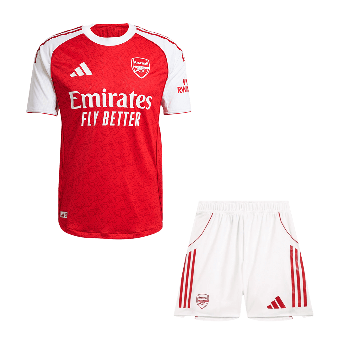 Arsenal Home Custom Player Version Soccer Kit 2025/26 - bestsoccerstore