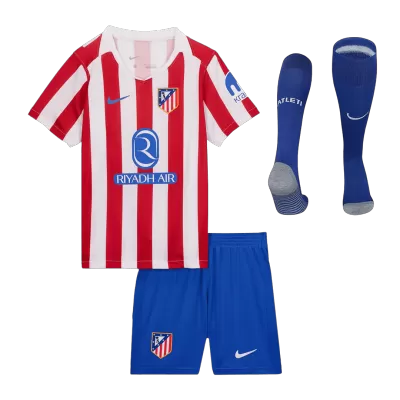 Kids Atletico Madrid Custom Home Full Soccer Kits
2025/26 - bestsoccerstore