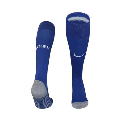 Kid's Atletico Madrid Soccer Home Socks 2025/26 - bestsoccerstore