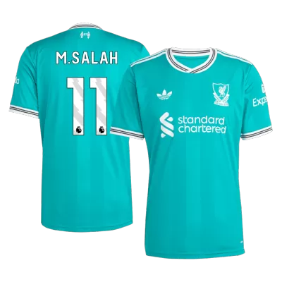 M.SALAH #11 Liverpool Soccer Jersey Third Away Custom Shirt 2025/26 - bestsoccerstore
