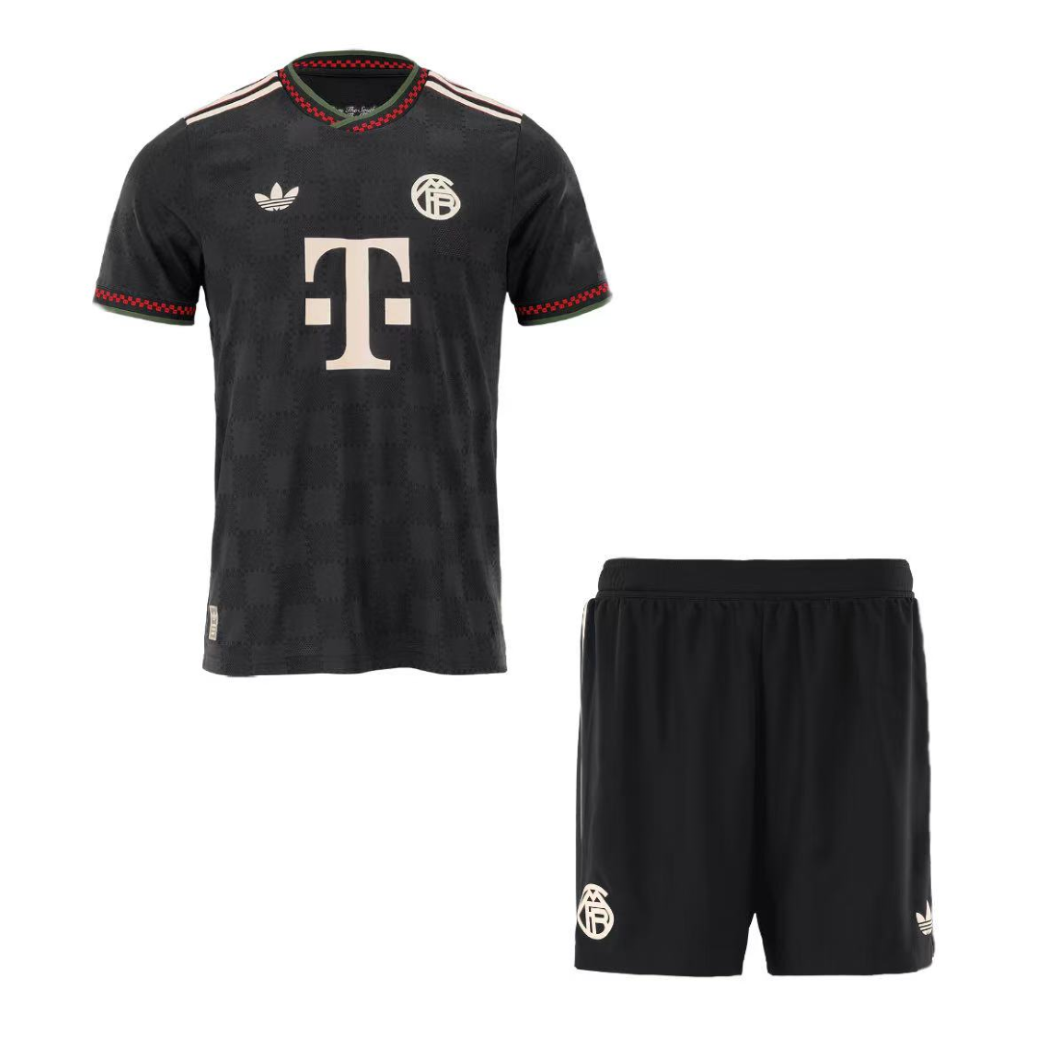 Bayern Munich Third Away Custom Player Version Soccer Kit 2025/26 - bestsoccerstore