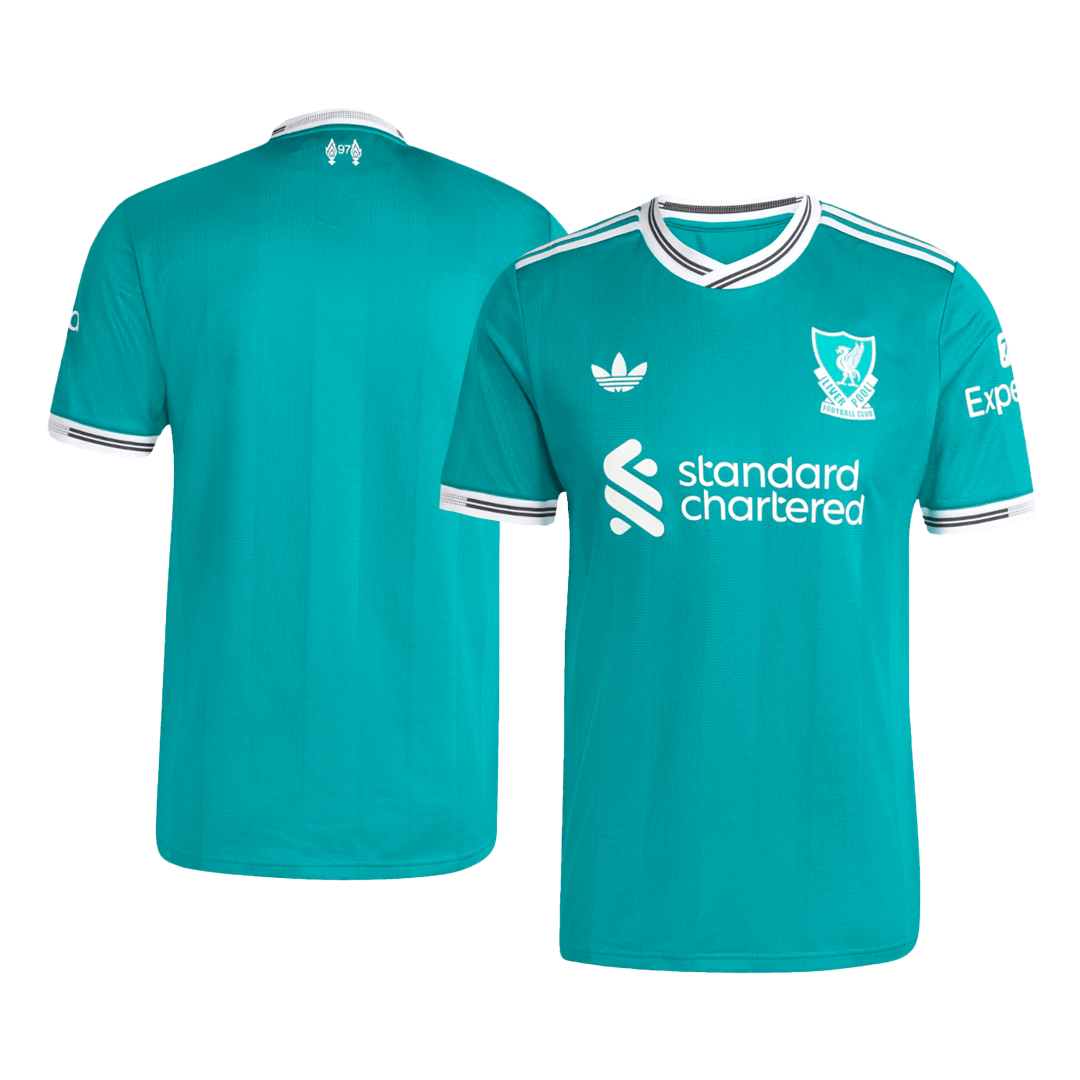 Liverpool Custom Player Version Third Away Soccer Jersey 2025/26