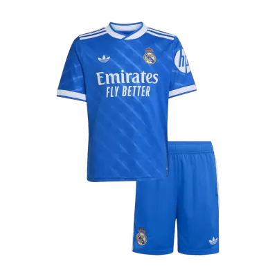 Kids Real Madrid Third Away Soccer Kits 2025/26 - bestsoccerstore