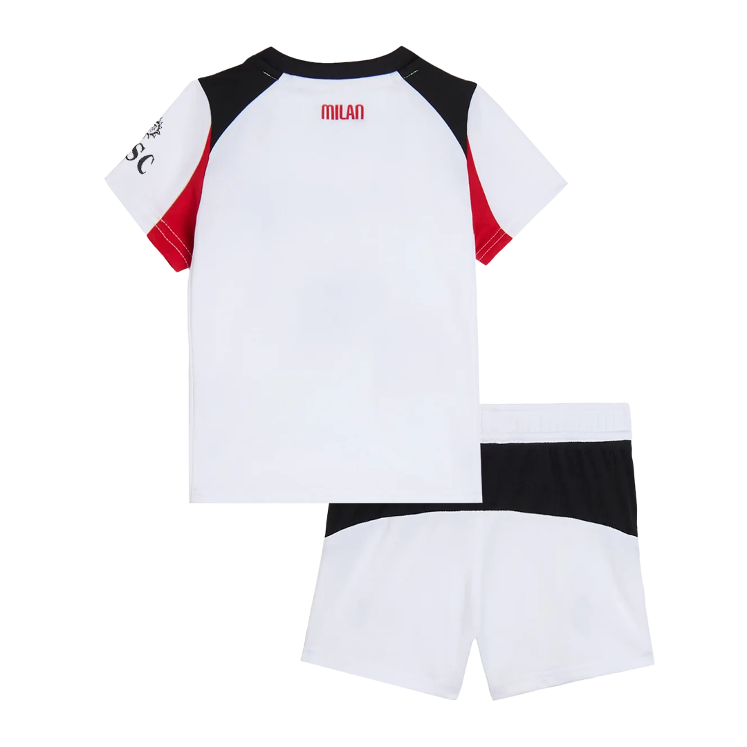 Kids AC Milan Away Soccer Kits 2025/26 - bestsoccerstore