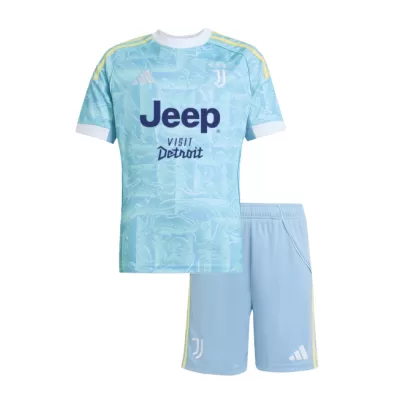 Kids Juventus Away Soccer Kits 2025/26 - bestsoccerstore