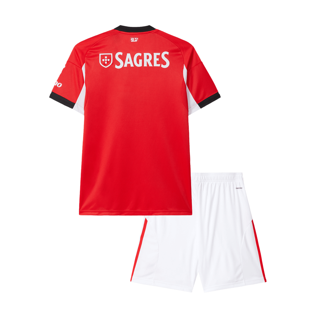 Kids Benfica Home Soccer Kits 2025/26 - bestsoccerstore