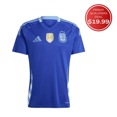Argentina Soccer Jersey Away Custom Shirt 2024 - bestsoccerstore
