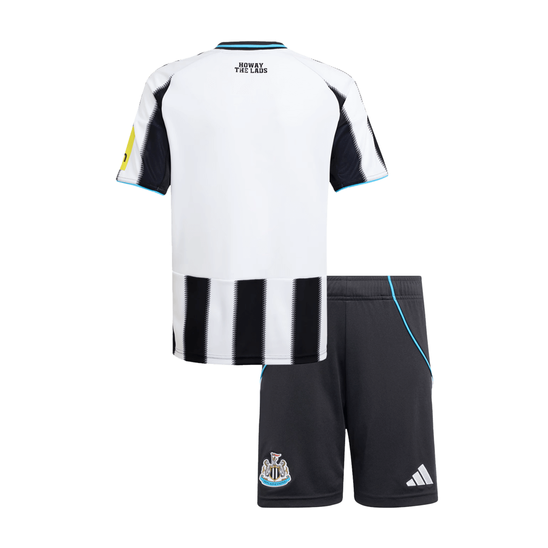 Kids Newcastle United Home Soccer Kits 2025/26 - bestsoccerstore
