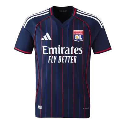 Authentic Olympique Lyonnais Jersey Soccer Jersey Away 2025/26 - bestsoccerstore
