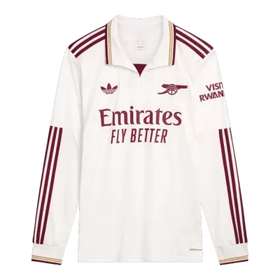 Arsenal Long Sleeve Jersey Third Away Football Shirt 2025/26 - bestsoccerstore
