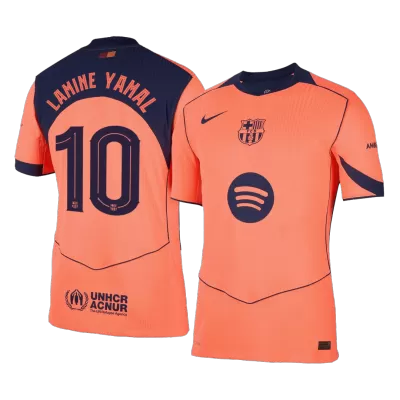 Authentic Barcelona Jersey Custom LAMINE YAMAL #10 Soccer Jersey Third Away 2025/26 - UCL - bestsoccerstore