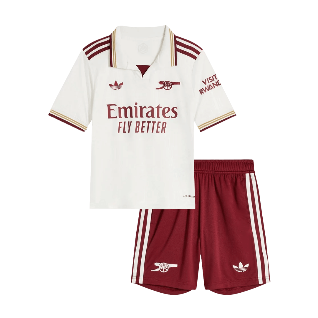 Kids Arsenal Third Away Soccer Kits 2025/26 - bestsoccerstore