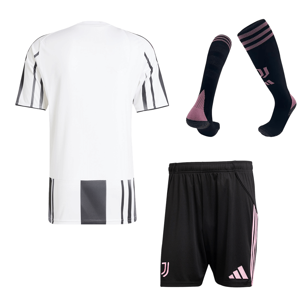 Juventus Home Custom Full Soccer Kit 2025/26 - bestsoccerstore