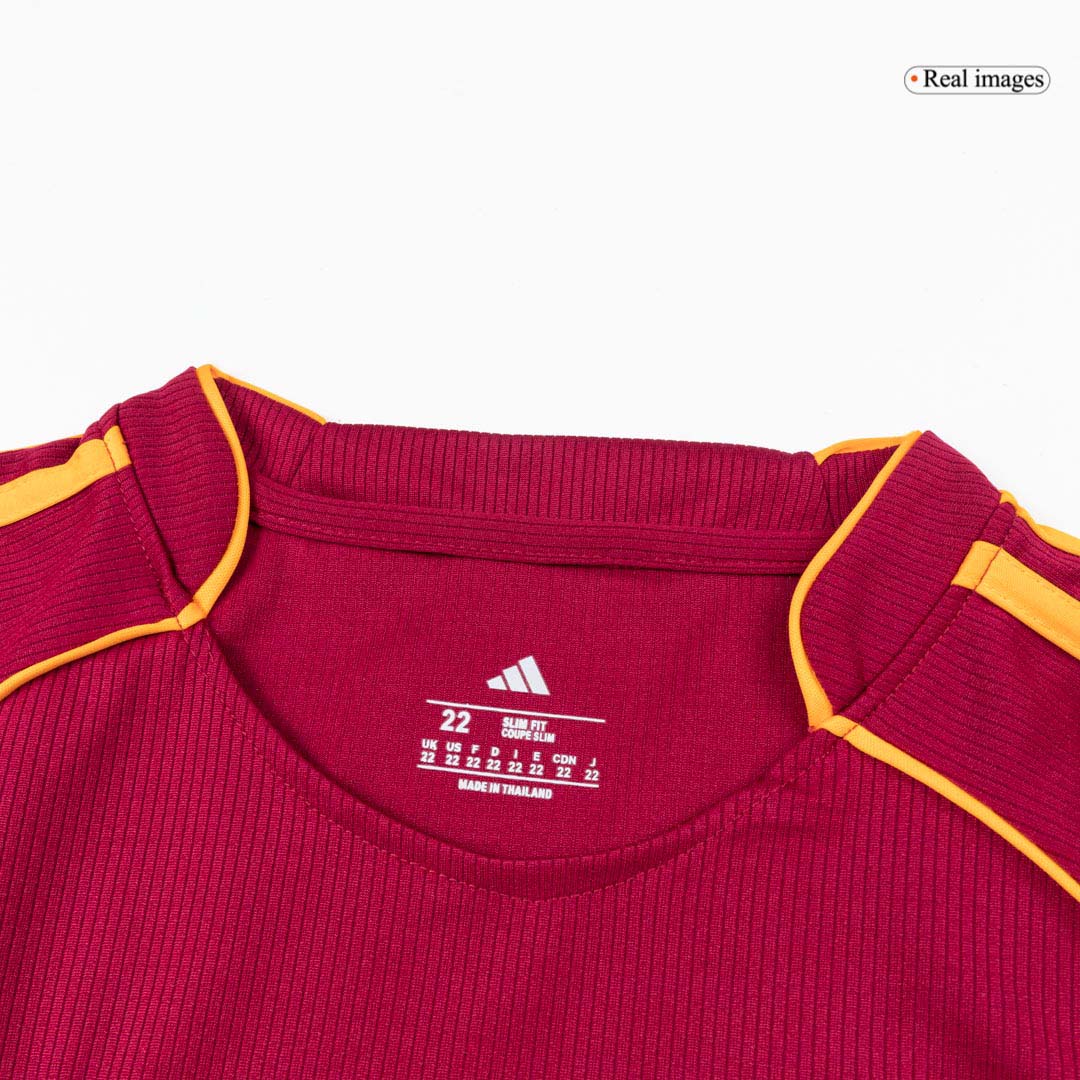 Kids Roma Home Soccer Kits 2025/26 - bestsoccerstore