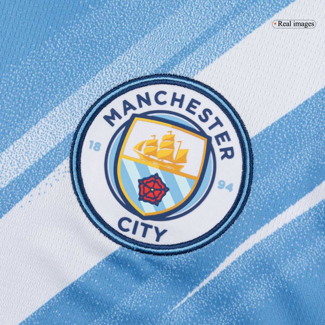 Manchester City Jersey Custom Soccer Jersey Home 2025/26 - bestsoccerstore