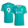 ISAK #9 Liverpool Soccer Jersey Third Away Custom Shirt 2025/26 - bestsoccerstore