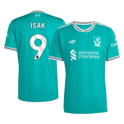 ISAK #9 Liverpool Soccer Jersey Third Away Custom Shirt 2025/26 - bestsoccerstore
