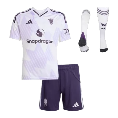 Kids Manchester United Custom Away Full Soccer Kits
2025/26 - bestsoccerstore
