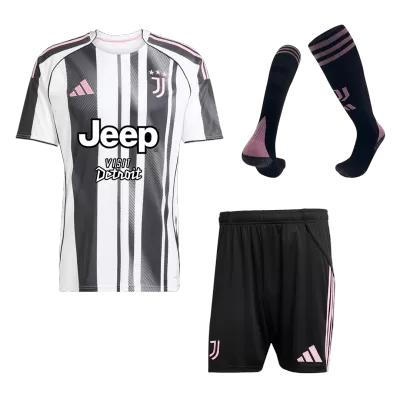 Juventus Home Custom Full Soccer Kit 2025/26 - bestsoccerstore
