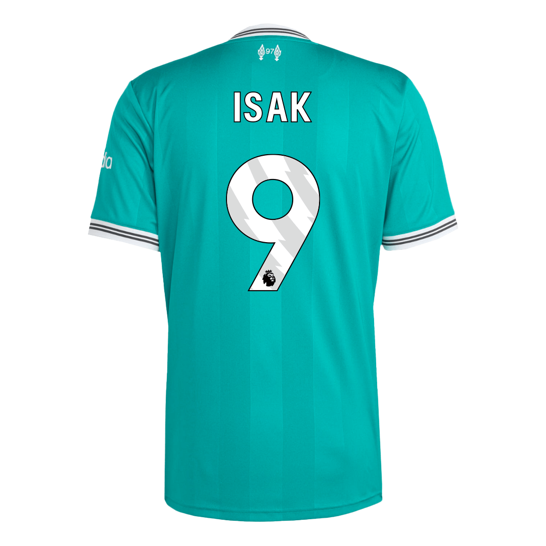 Liverpool ISAK #9 Soccer Jersey Third Away 2025/26 Custom Shirt