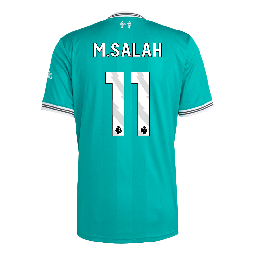 Liverpool M.SALAH #11 Soccer Jersey Third Away 2025/26 Custom Shirt - bestsoccerstore