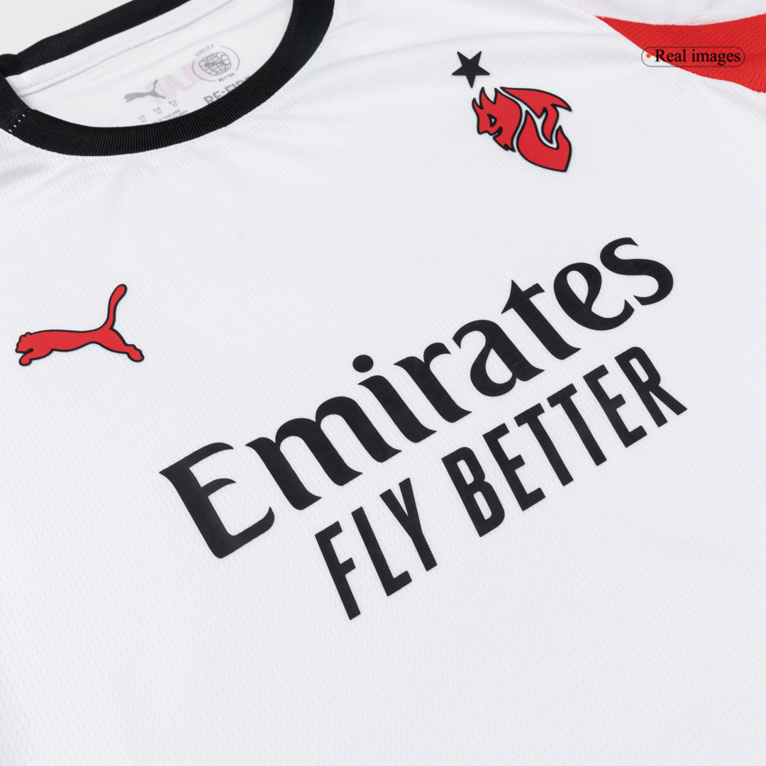 Kids AC Milan Away Custom Full Soccer Kits
2025/26 - bestsoccerstore