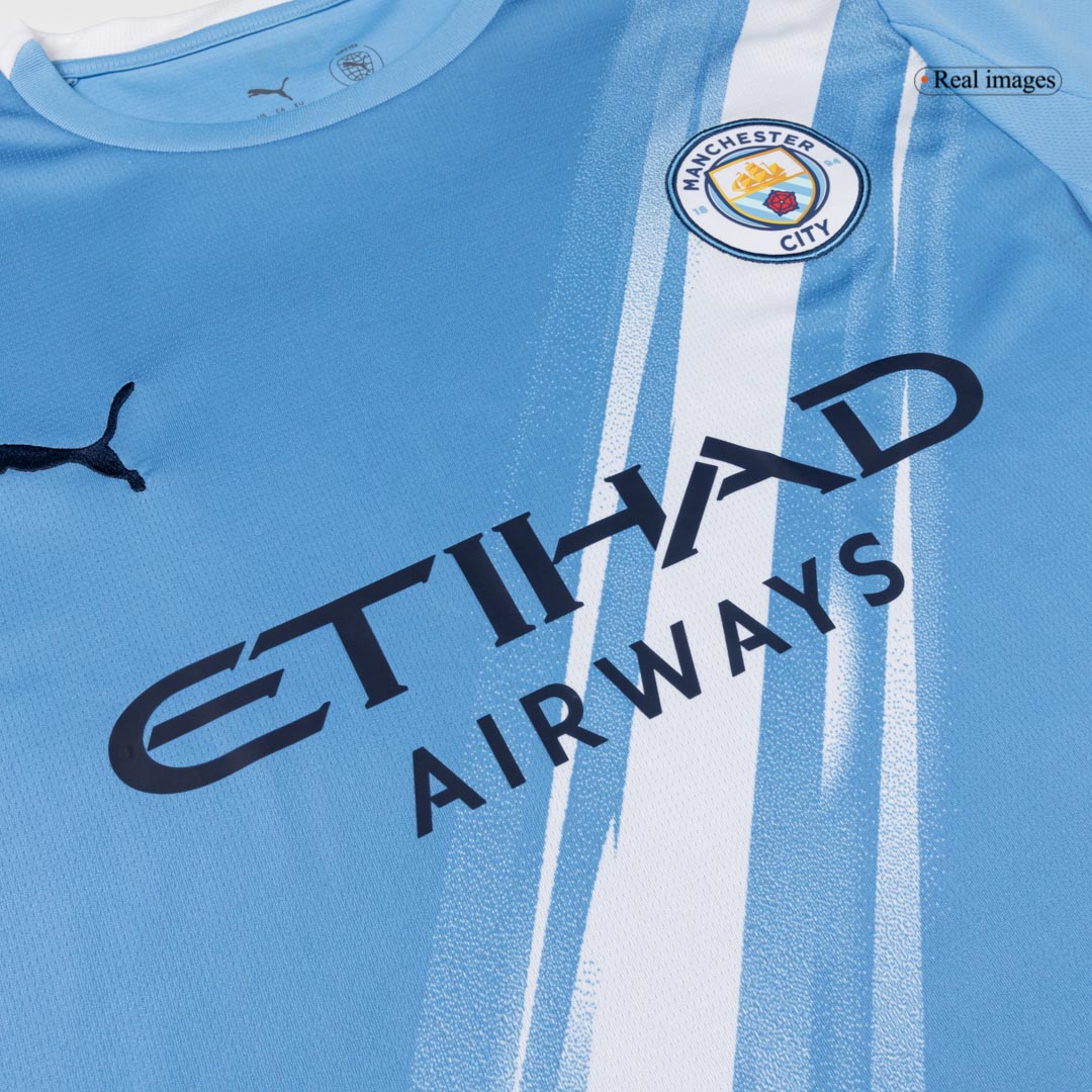 Manchester City Home Soccer Uniform Kits 2025/26 - bestsoccerstore