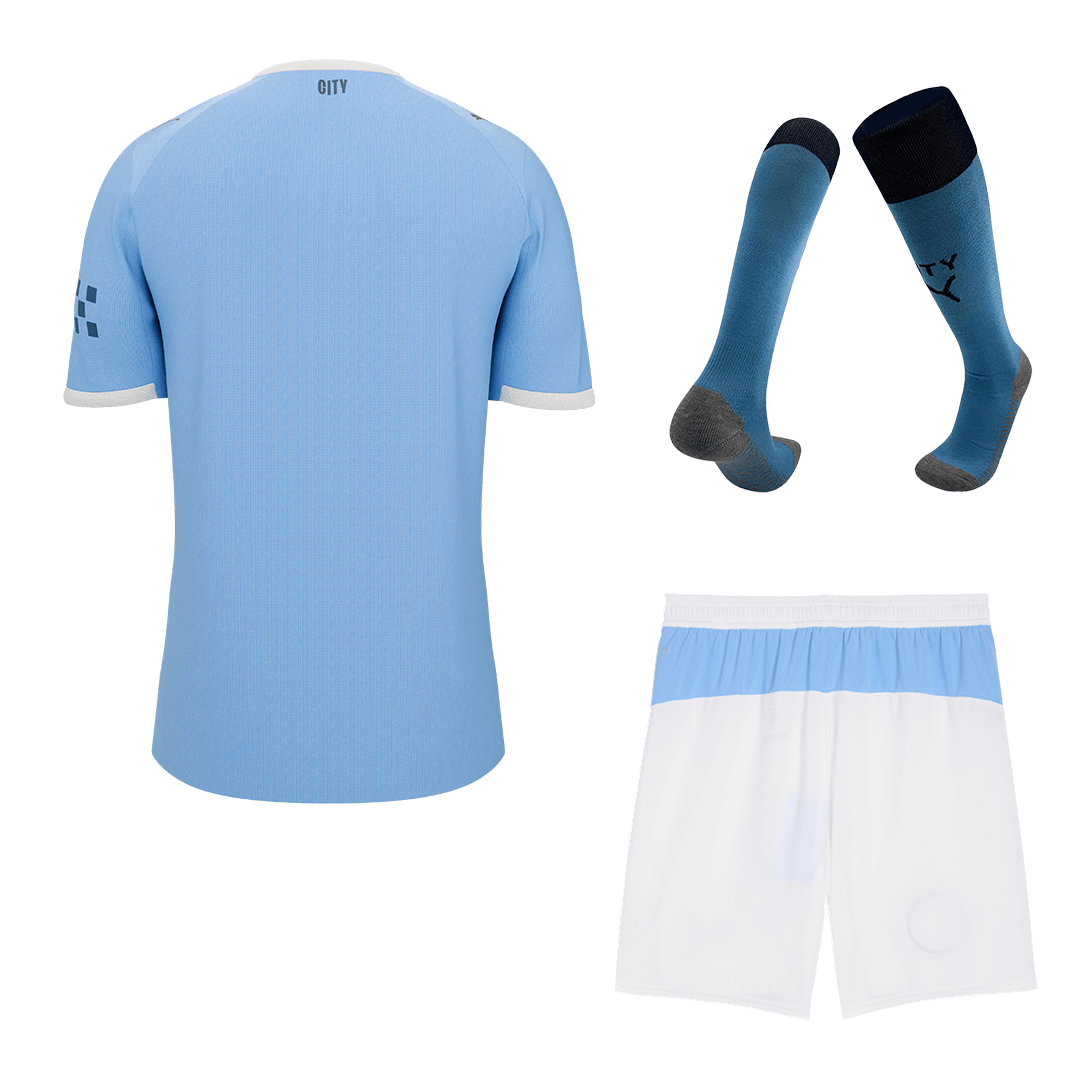 Manchester City Home Custom Full Soccer Kit 2025/26