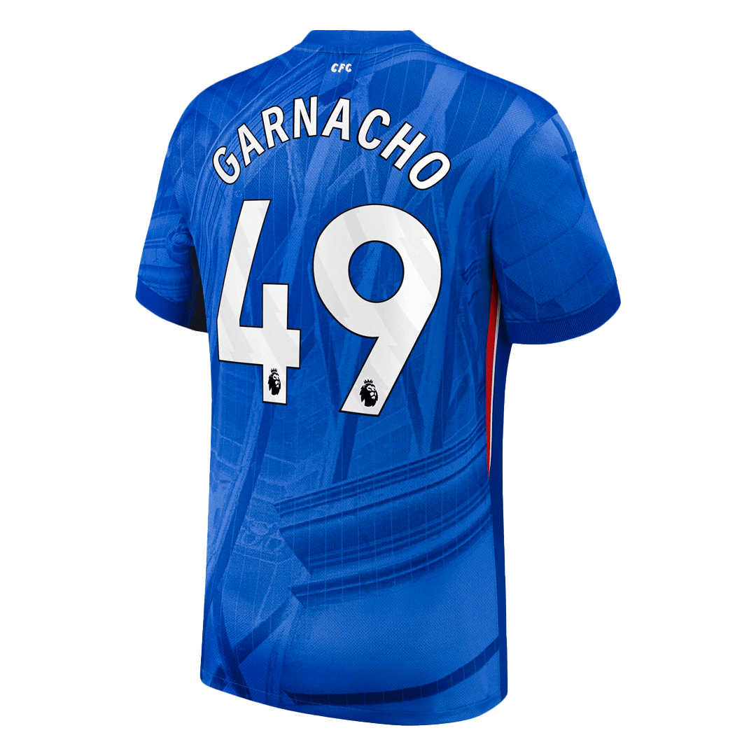 Chelsea Jersey Custom GARNACHO #49 Soccer Jersey Home 2025/26 - bestsoccerstore