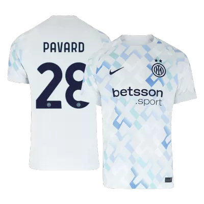 PAVARD #28 Inter Milan Soccer Jersey Away Custom Shirt 2025/26 - bestsoccerstore